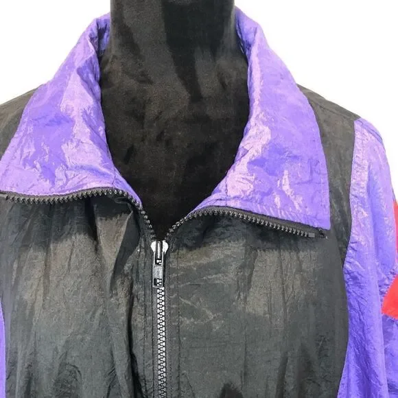 Pan Asia vintage windbreaker multi color - Picture 3 of 11